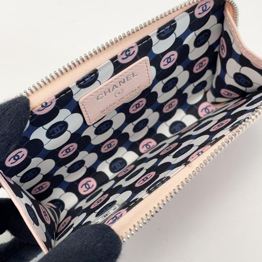 CHANEL（シャネル） マトラッセ カードケース AP3630 ライトピンク