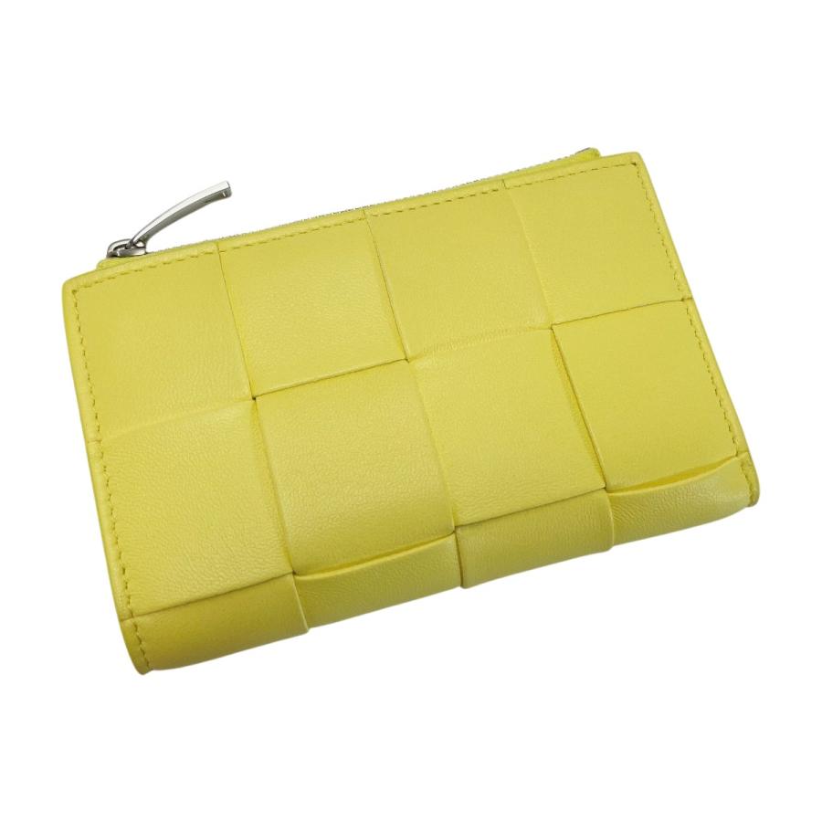 【BOTTEGA VENETA】イエロー マキシイントレ 財布 箱付き BOTTEGA VENETA ボッテガヴェネタ マキシ イントレチャート イエロー 2