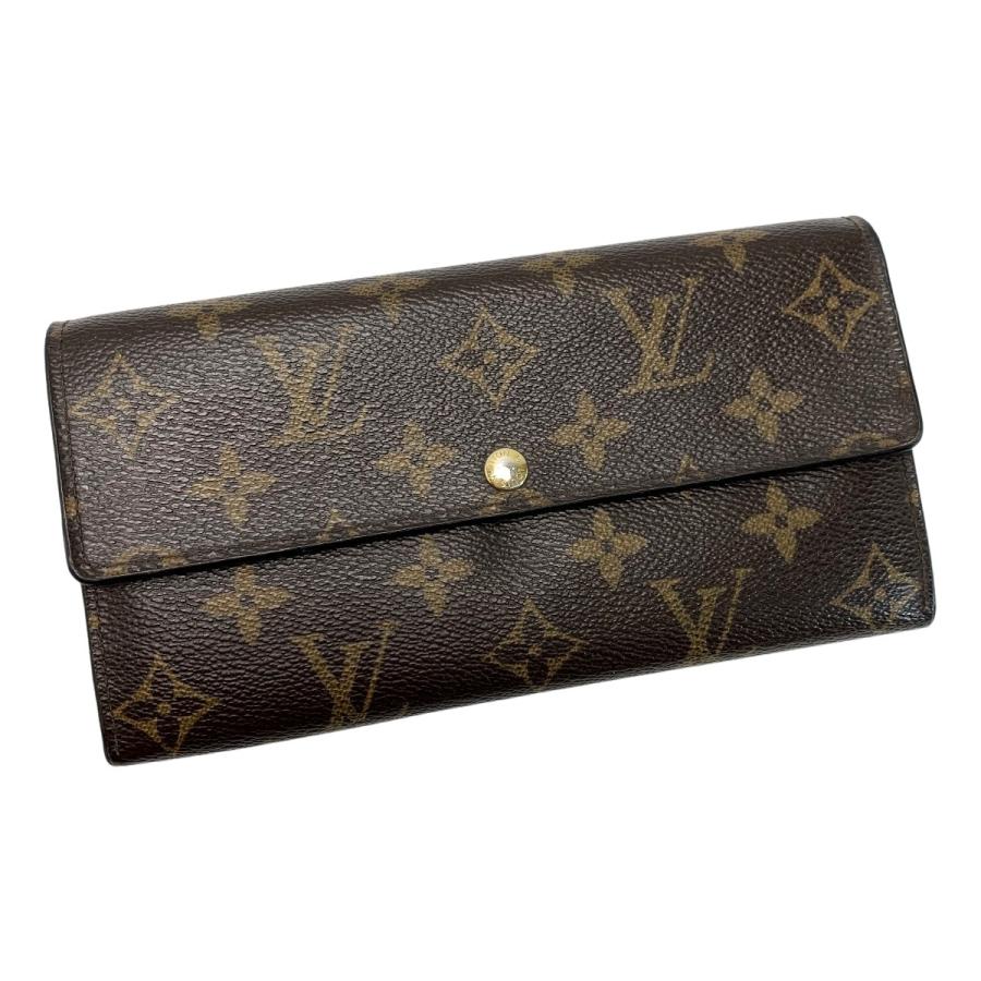 ☆☆LOUIS VUITTON ルイヴィトン モノグラム ポルトフォイユサラ M61734 2つ折り財布 レザー レディース ゴールド金具 LOUIS VUITTON（ルイ・ヴィトン） モノグラム ポルトフォイユサラ