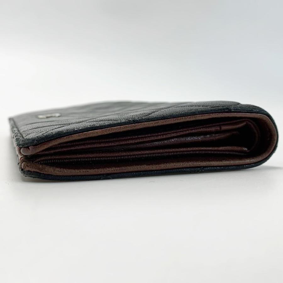 ☆☆CHANEL シャネル マトラッセ タイムレスクラシック SV金具 A31509 ブラック 2つ折り長財布 CHANEL（シャネル） マトラッセ タイムレスクラシック SV金具 A31509