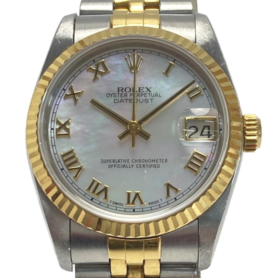 ROLEX（ロレックス） デイトジャスト S番 ローマ K18 68273NR シェル