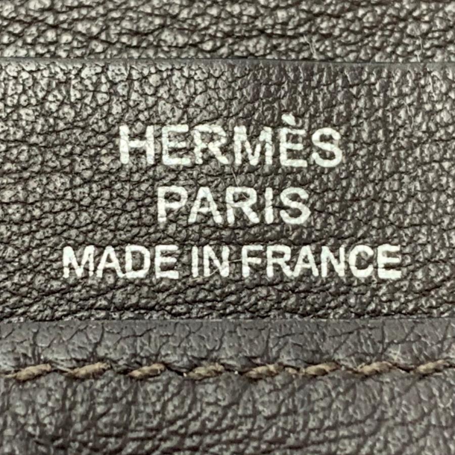 HERMES（エルメス） シチズン ツイルロング シルクイン ブラウン 財布