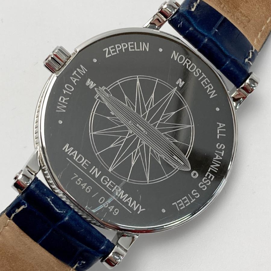 Zeppelin ツェッペリン ノルドスタン デイト 7546 ネイビー クォーツ