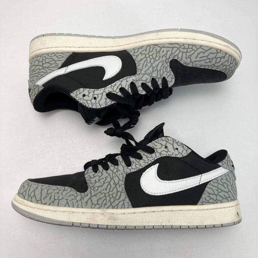 NIKE（ナイキ） エア ジョーダン 1 Low 553558 ブラック スニーカー