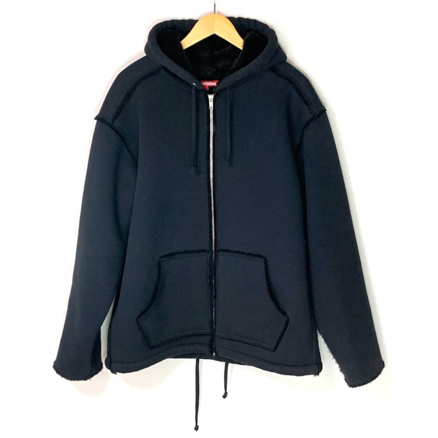 Supreme シュプリーム ジップアップパーカー RN 101837 ブラック  