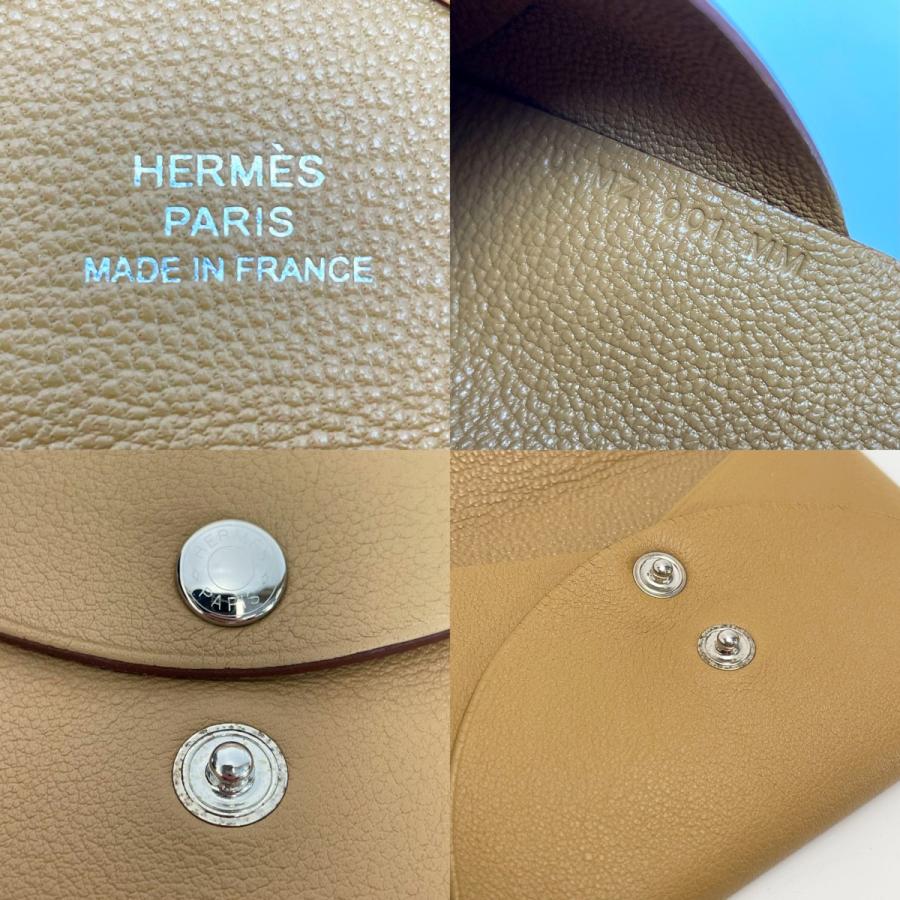 HERMES（エルメス） カルヴィ デュオ インプリメ U刻印 カードケース