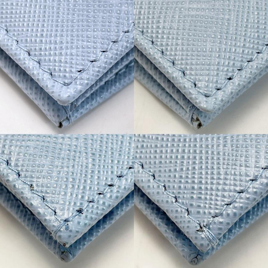 PRADA プラダ サフィアーノレザー財布 1MV025 スカイブルー 2