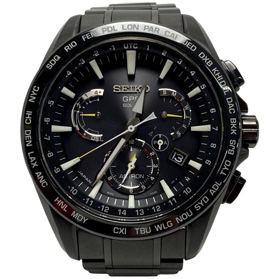 SEIKO セイコー アストロン クロノグラフ 8X53-0AD0-2 ブラック GPS 
