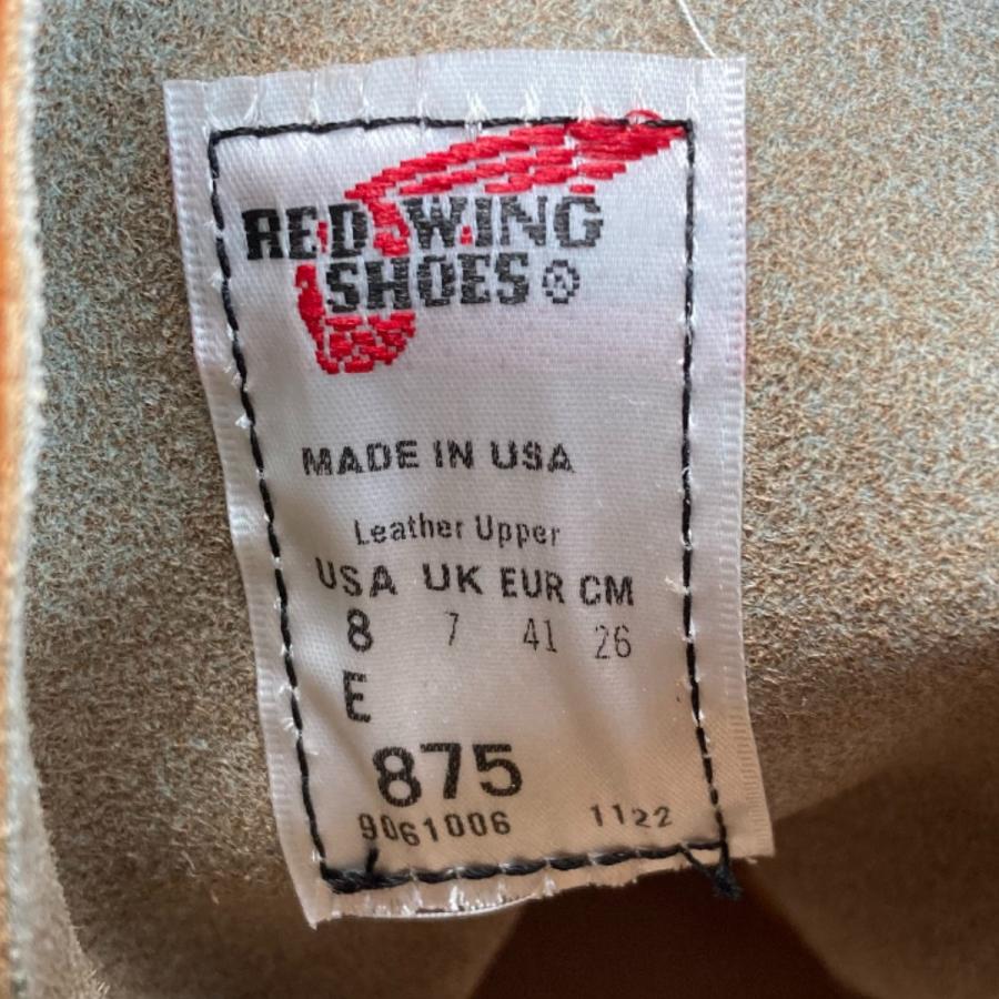 RED WING レッドウィング 6インチ クラシック モック ブーツ 00875