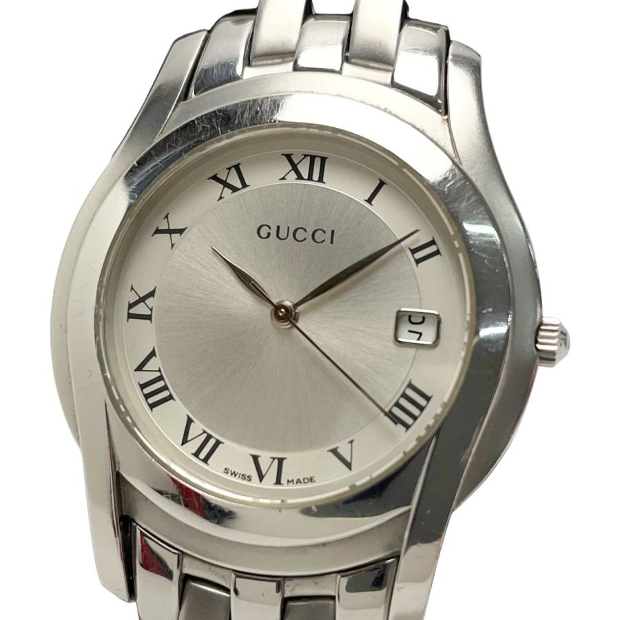 GUCCI（グッチ） クォーツ アナログ ステンレス 5500M 傷や汚れあり 
