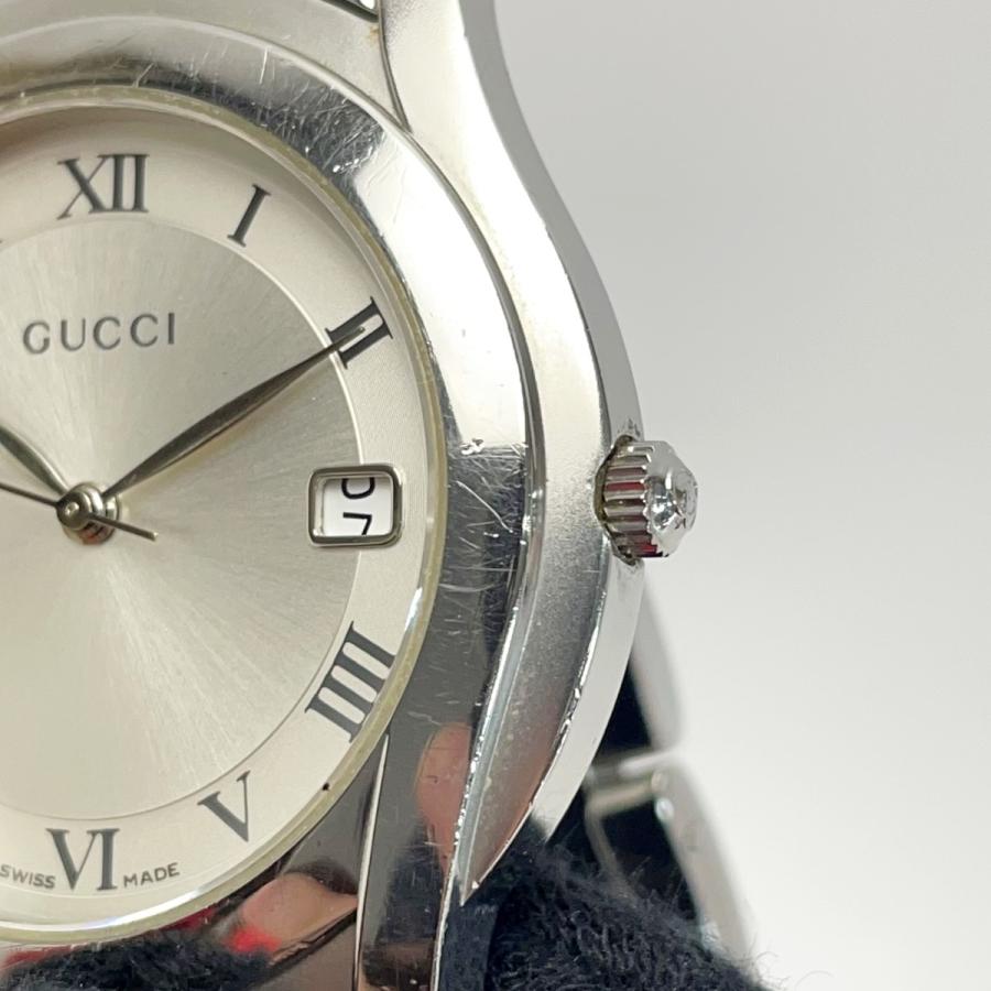 GUCCI（グッチ） クォーツ アナログ ステンレス 5500M 腕時計 メンズ 