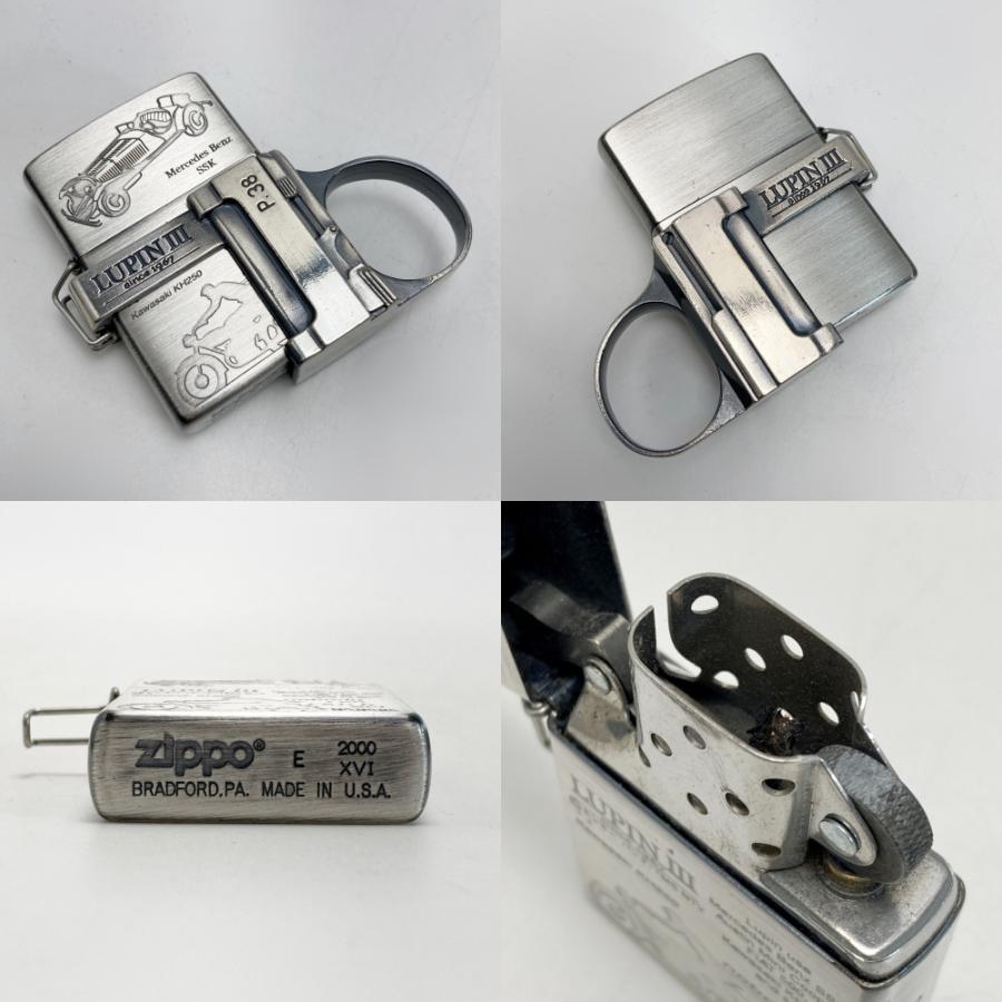 ZIPPO ジッポー ライター 2000年製 ルパン三世 ガン・アクション