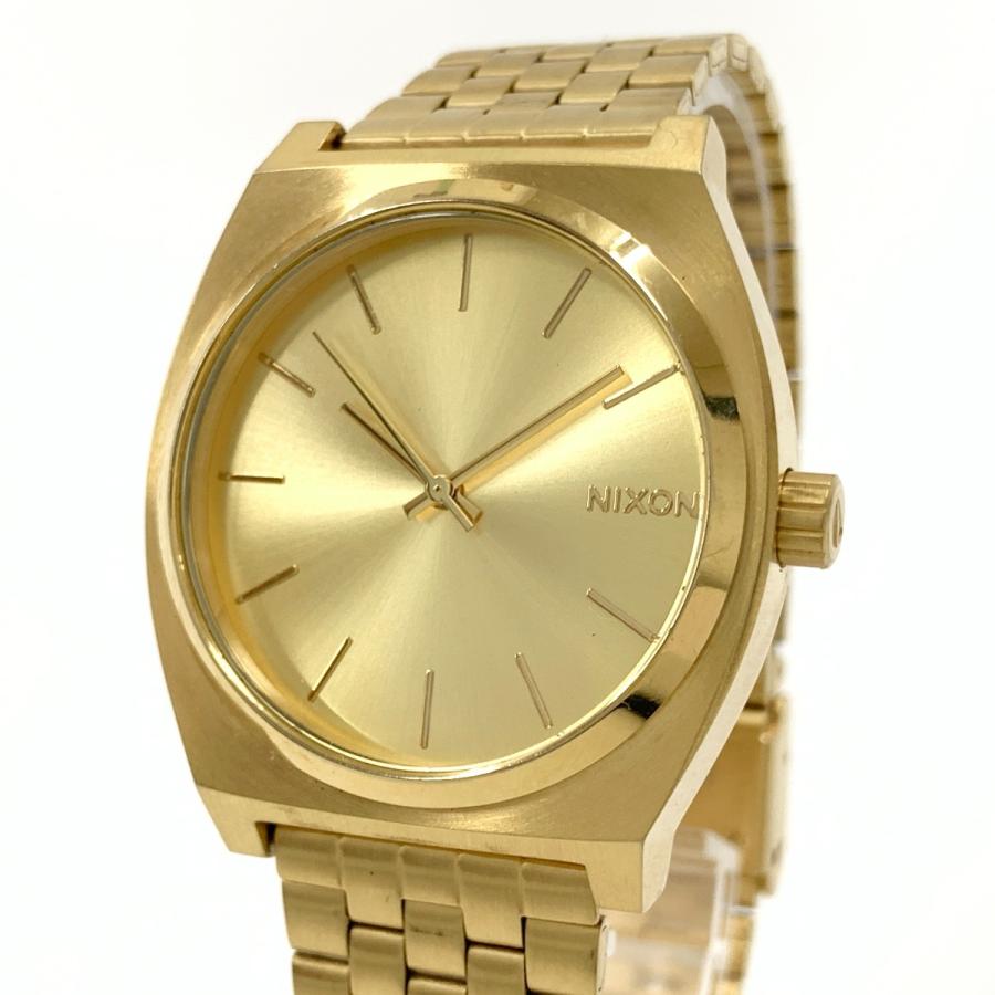NIXON（ニクソン） MINIMAL クォーツ 腕時計 ゴールド やや傷や汚れ