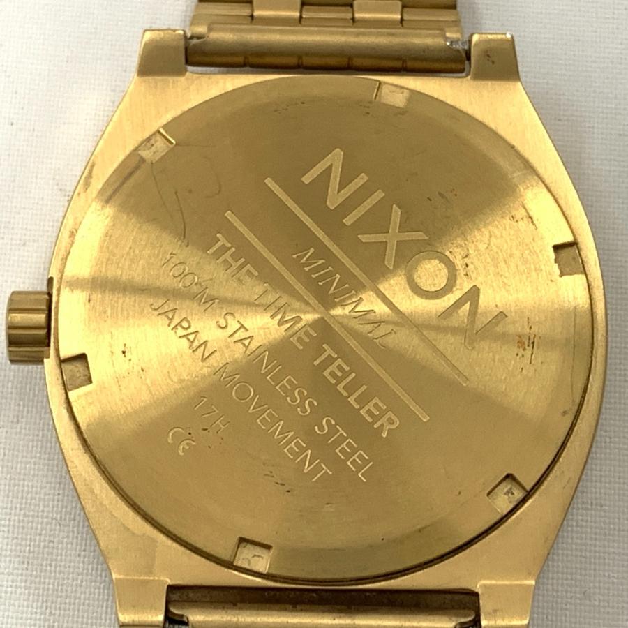NIXON（ニクソン） MINIMAL クォーツ 腕時計 ゴールド やや傷や汚れ