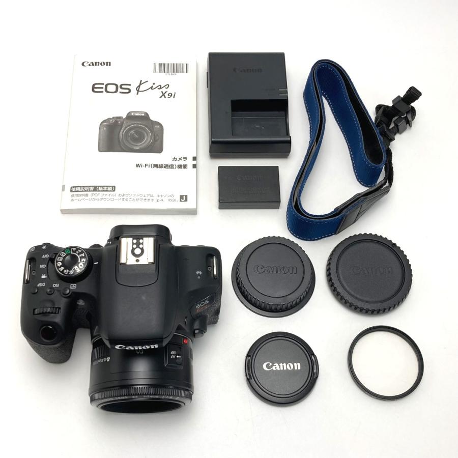 ☆☆ CANON 加農砲 EOS kiss X9i DS126661 水晶体 EF50粍 F1.8 II 申し受ける器付き添い人 やや傷や汚れた状態あり