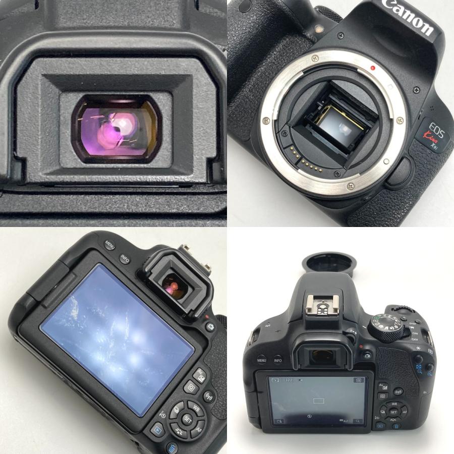 ☆☆ CANON 加農砲 EOS kiss X9i DS126661 水晶体 EF50粍 F1.8 II 申し受ける器付き添い人 やや傷や汚れた状態あり