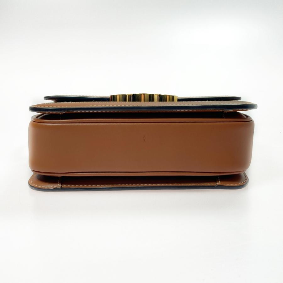 ☆☆CELINE セリーヌ トリオンフ ショルダーバッグ 188882BZ4.04LU ブラウン PVCコーティングキャンバス × レザー CELINE セリーヌ トリオンフ ショルダーバッグ 188882BZ4.04LU