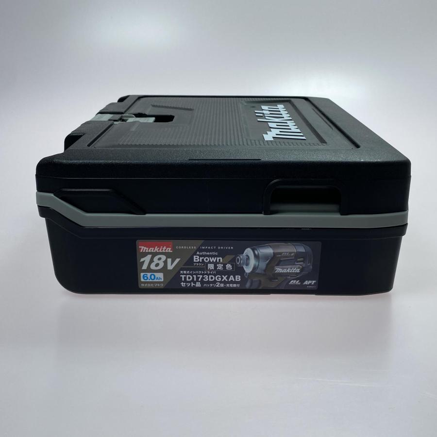 MAKITA マキタ インパクトドライバ TD173DGXAB ブラウン 未使用品 充電