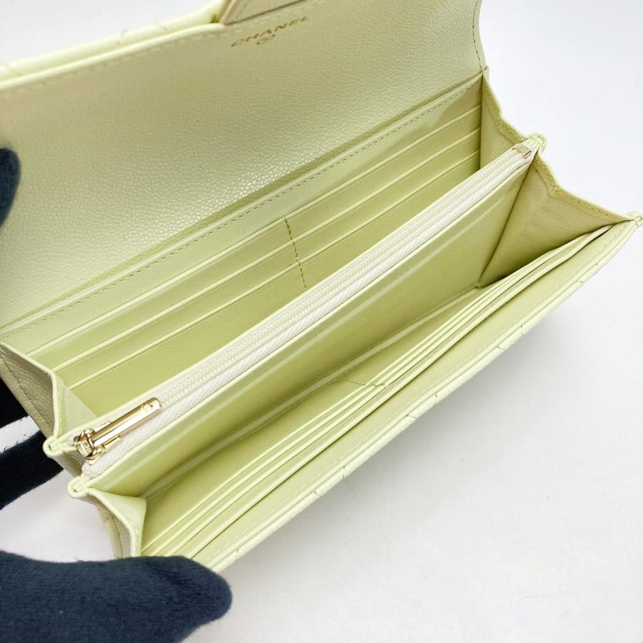 CHANEL シャネル マトラッセ クラシック フラップ 長財布 AP0241  