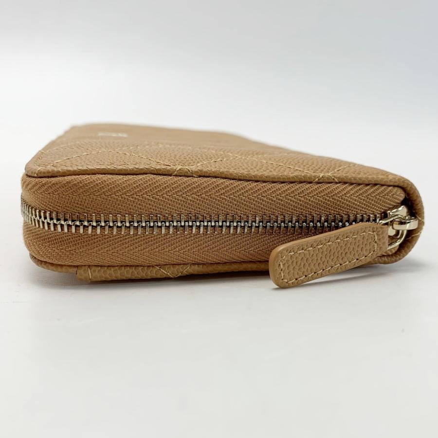 CHANEL シャネル ココマーク マトラッセ キャビアスキン A50097  