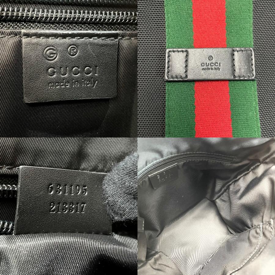 GUCCI グッチ シェリーライン キャンバス/レザー 631195 ブラック ショルダーバッグ レディース 袋有 楽天市場】GUCCI グッチ シェリーライン メッセンジャーバッグ 631195