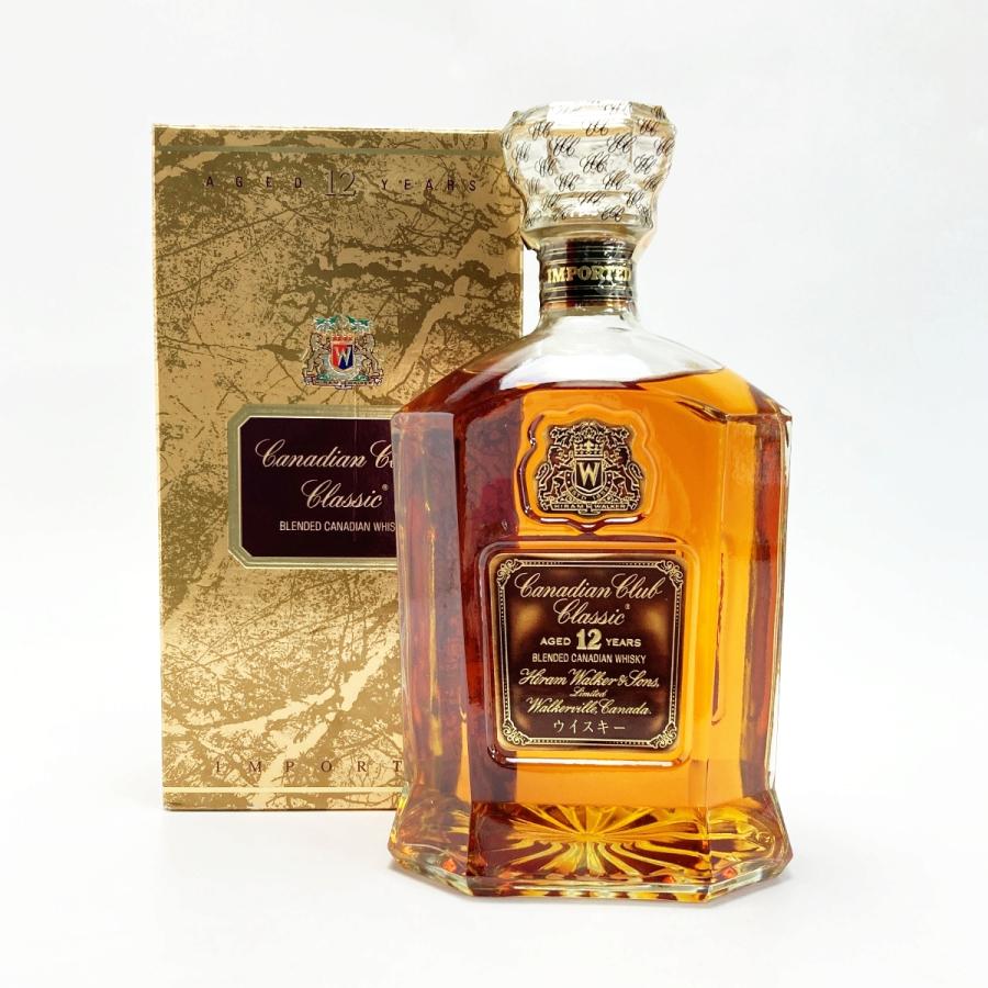 カナディアンクラブ 12年２本 1140ml/750ml 40% 未開栓古酒 カナディアンクラブ 12年2本 1140ml/750ml 40% 締め切っ 未開栓古酒