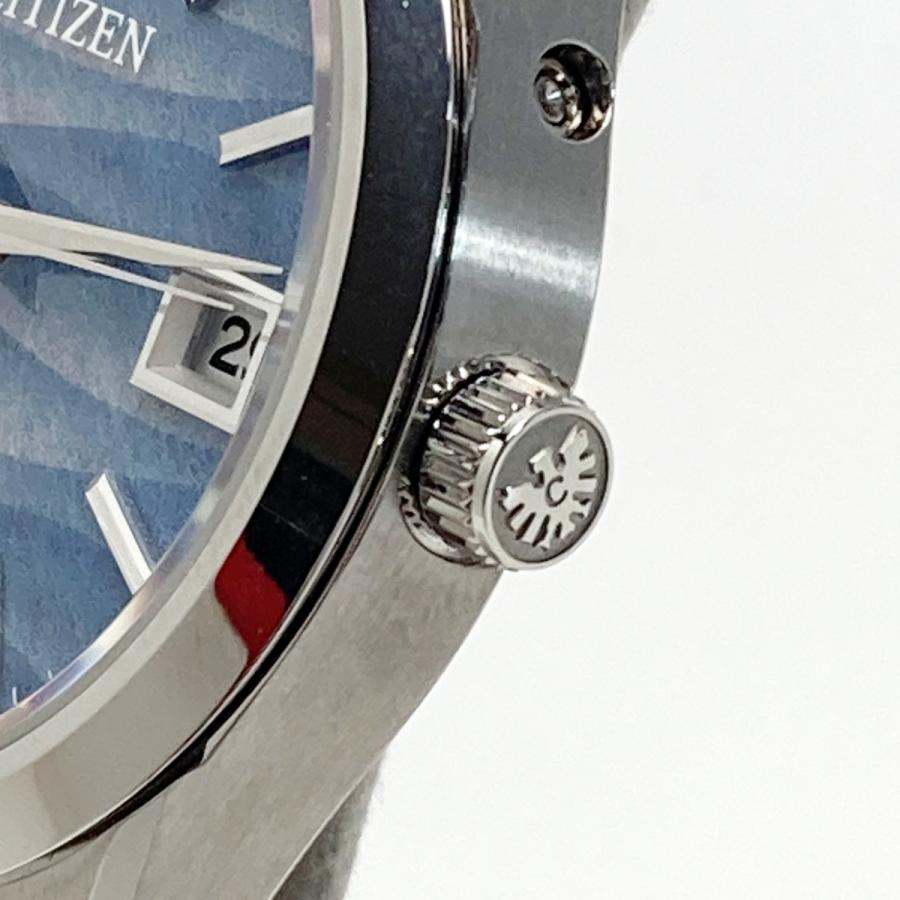 CITIZEN（シチズン） 砂紋 和紙文字盤 350本限定 AQ4100-65H ブルー