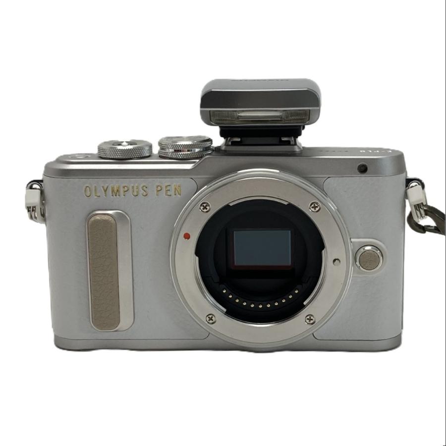 OLYMPUS オリンパス PEN E-PL8 ホワイト EZダブルズームキット ケース