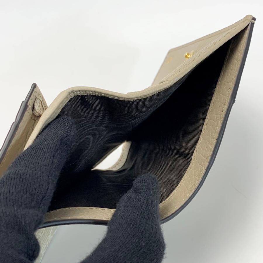 GUCCI（グッチ） マーモント ダブルG ミニウォレット デニムxレザー
