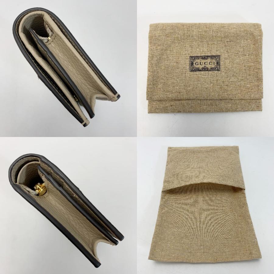 GUCCI（グッチ） マーモント ダブルG ミニウォレット デニムxレザー