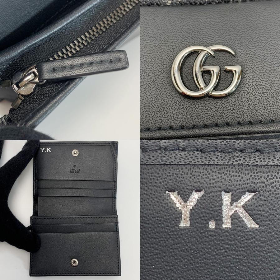 GUCCI（グッチ） マーモント 658610 2つ折り財布 レザー レディース