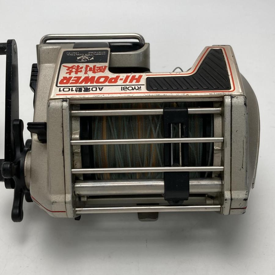 RYOBI AD 101 HI-POWER 剛技 電動リール リョウビ RYOBI リョービ AD電動101 ハイパワー剛技 電動リール 本体のみ コード
