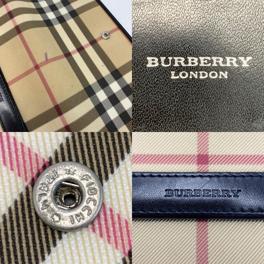 BURBERRY バーバリー ノバチェック ベージュ 長財布 レディース