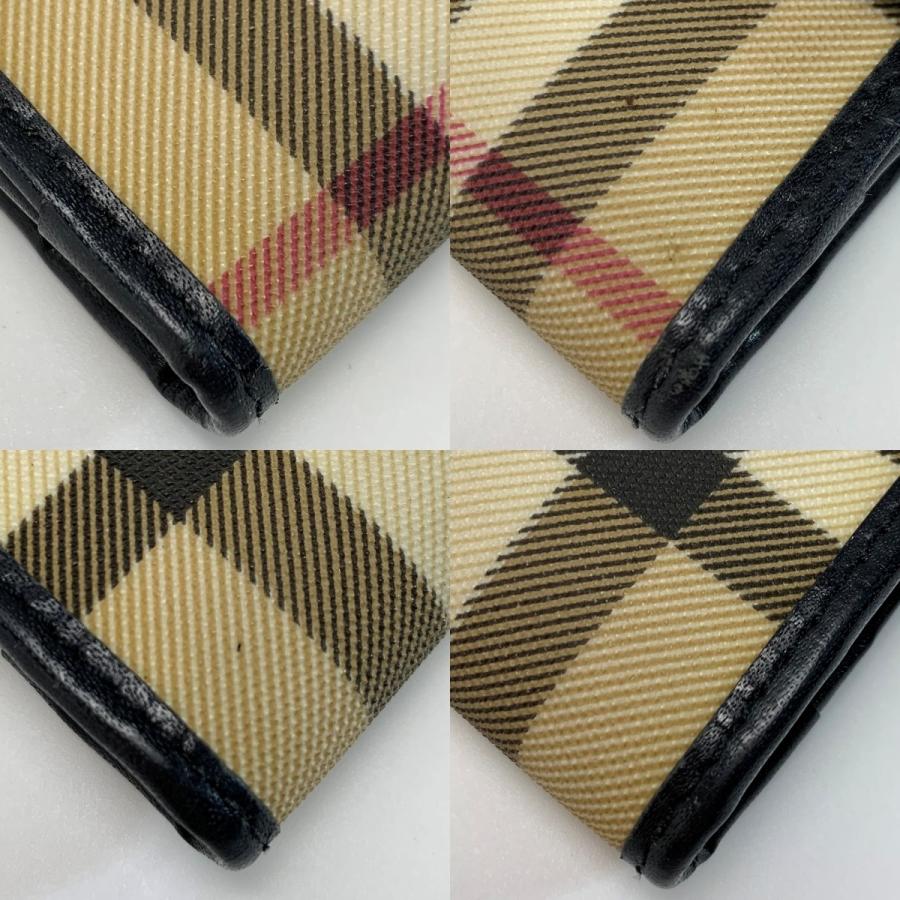 BURBERRY バーバリー ノバチェック ベージュ 長財布 レディース