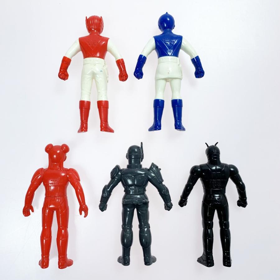 1988年 超獣戦隊ライブマン レッドファルコン ブルードルフィン フィギュア 超獣戦隊ライブマン レッドファルコン ブルードルフィン 仮面ライダー