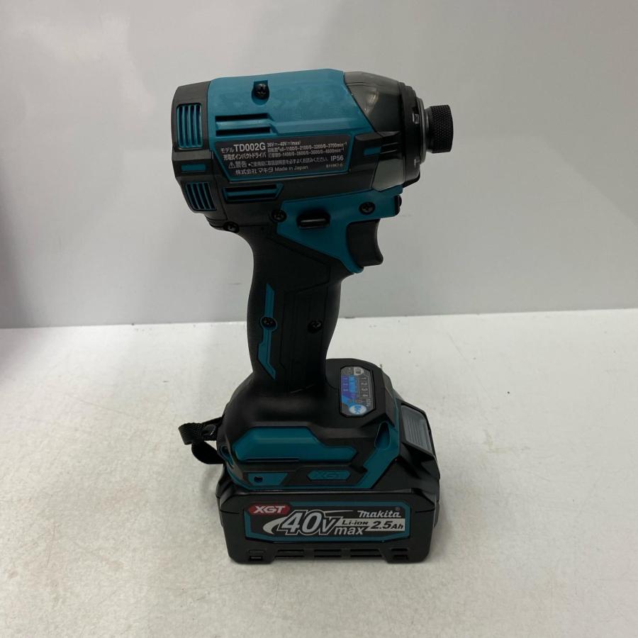 MAKITA マキタ インパクトドライバ TD002GRDX ブルー 未使用品 付属品