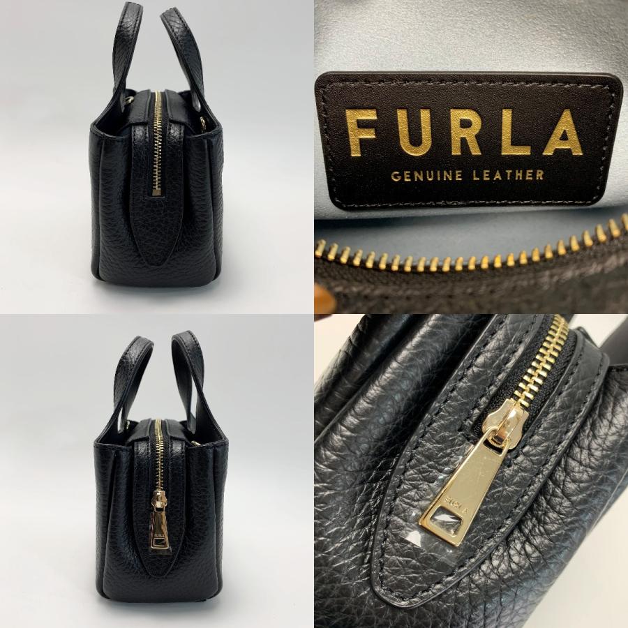 FURLA（フルラ） レザー WB00614 ブラック 2WAYバッグ ストラップ・袋 