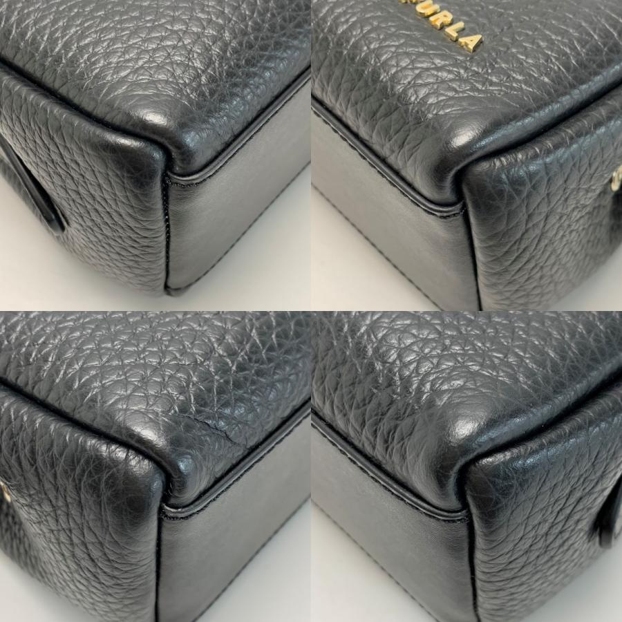 FURLA（フルラ） レザー WB00614 ブラック 2WAYバッグ ストラップ・袋 