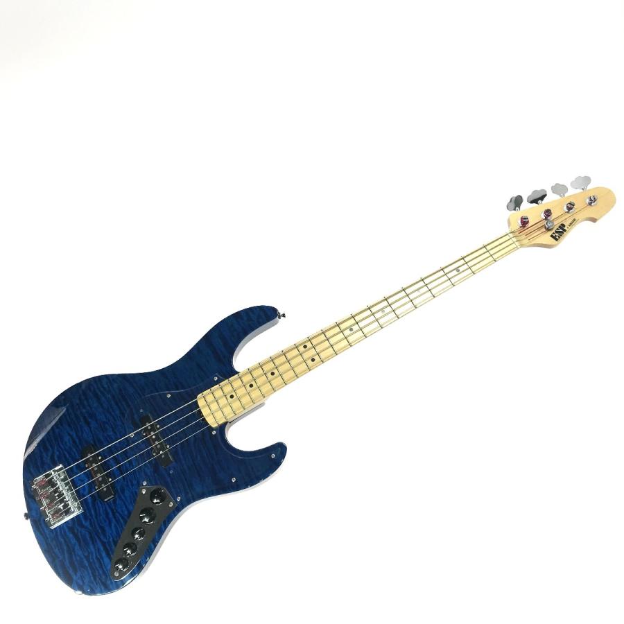 ESP イーエスピー エレキベース AMAZE-CTM ソフトケース付 やや傷や