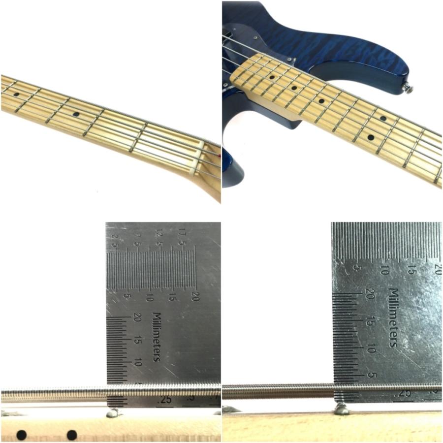 ESP イーエスピー エレキベース AMAZE-CTM ソフトケース付 やや傷や