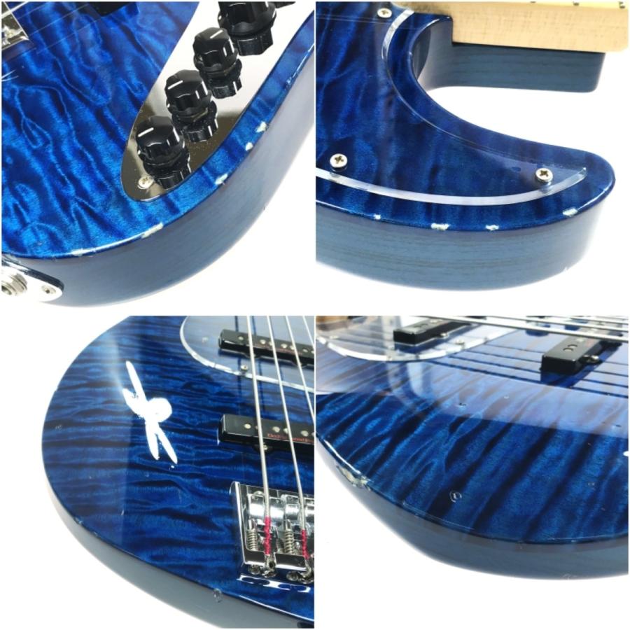 ESP イーエスピー エレキベース AMAZE-CTM ソフトケース付 やや傷や