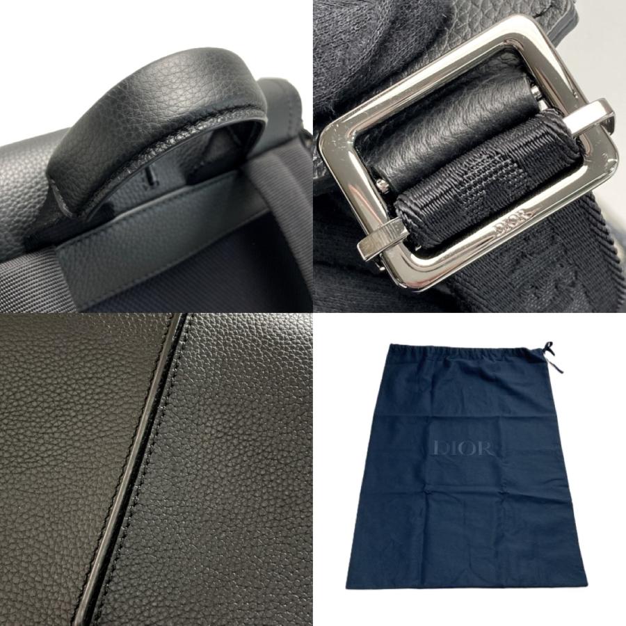 Christian Dior クリスチャンディオール オブリーク モーション バックパック 28-BO-0211 ネイビー リュック 布袋有 Christian Dior クリスチャンディオール オブリーク モーション バック
