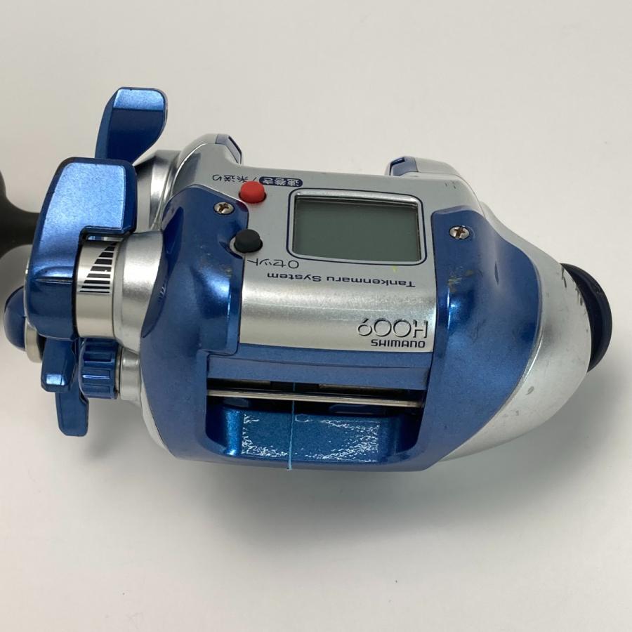 SHIMANO シマノ 電動リール 06電動丸600H SHIMANO シマノ 06 電動丸 600H 02008 電動リール コード付き やや傷や
