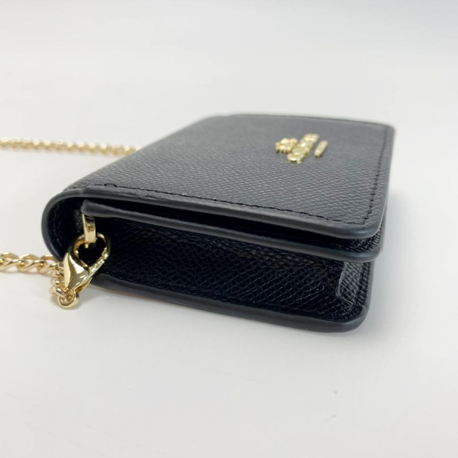 COACH（コーチ） ショルダーポーチ C0059 ブラック ストラップ付 傷や
