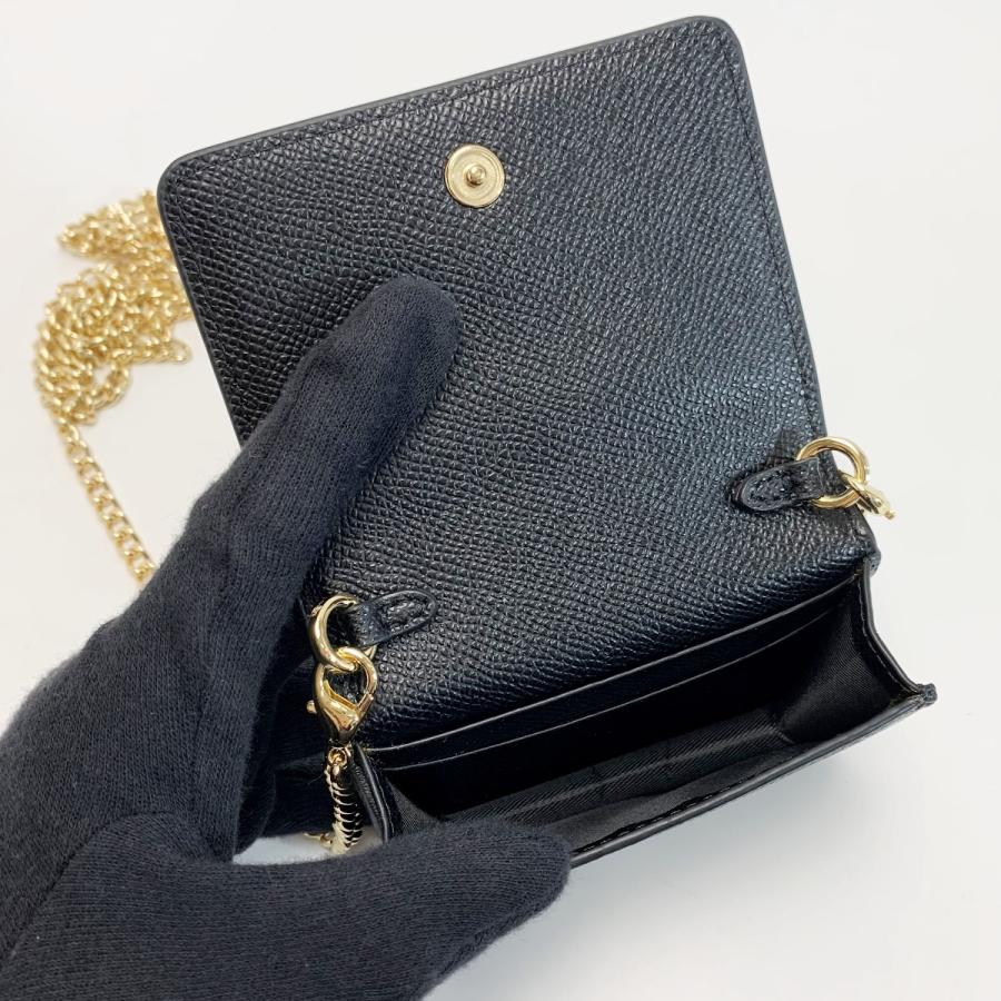 COACH（コーチ） ショルダーポーチ C0059 ブラック ストラップ付 傷や