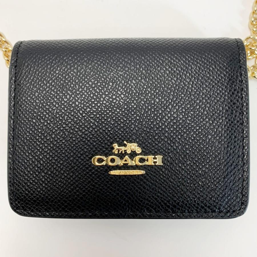 COACH（コーチ） ショルダーポーチ C0059 ブラック ストラップ付 傷や