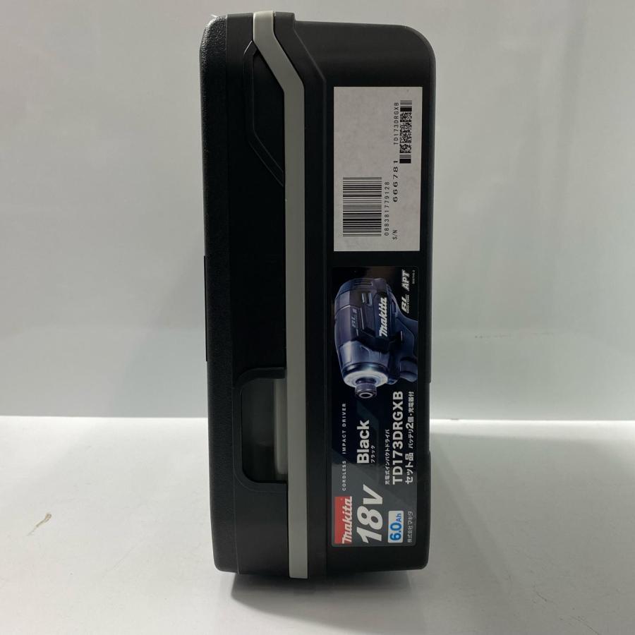 MAKITA マキタ インパクトドライバ TD17DRGXB ブラック 未使用品 付属