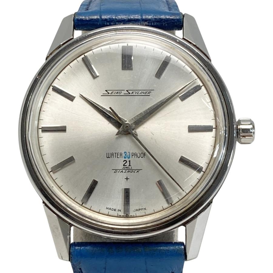 SEIKO セイコー スカイライナー 21石 14092 シルバー 手巻き メンズ 腕時計 SKYLINER SEIKO（セイコー） スカイライナー 21石 14092 シルバー 手巻き メンズ