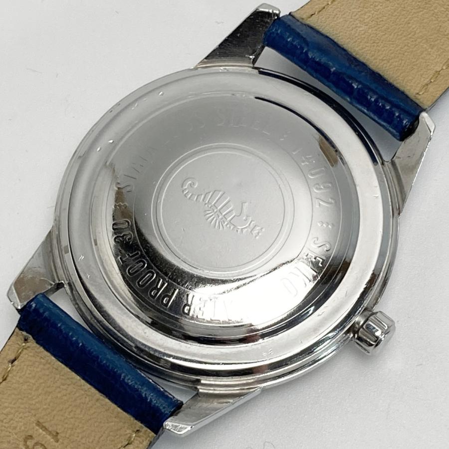 SEIKO（セイコー） スカイライナー 21石 14092 シルバー 手巻き メンズ