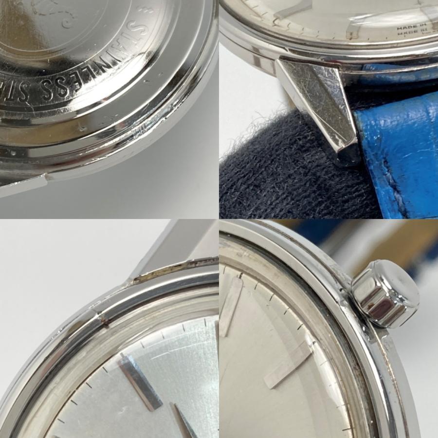 SEIKO（セイコー） スカイライナー 21石 14092 シルバー 手巻き メンズ